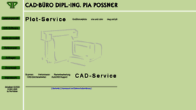 What Cad-possner.de website looked like in 2020 (3 years ago)
