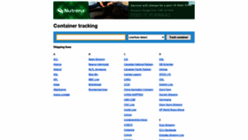 What Container-tracking.org website looked like in 2020 (3 years ago)