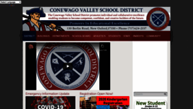 What Conewago.k12.pa.us website looked like in 2020 (3 years ago)