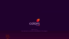 What Colorsodia.com website looked like in 2020 (3 years ago)