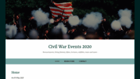 What Civilwartraveler.com website looked like in 2020 (3 years ago)