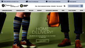 What Compressionsockshop.co.uk website looked like in 2020 (3 years ago)
