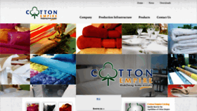 What Cottonempire.net website looked like in 2020 (3 years ago)
