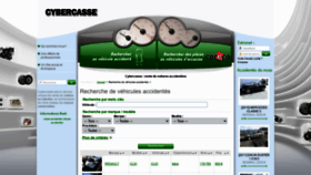 What Cybercasse.fr website looked like in 2020 (3 years ago)