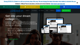 What Cirkledin.com website looked like in 2020 (3 years ago)