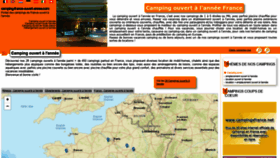 What Camping-france-ouvert-annee.com website looked like in 2020 (3 years ago)