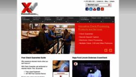 What Cross-check.com website looked like in 2020 (5 years ago)