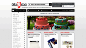 What Cake-in-stock.com website looked like in 2020 (3 years ago)