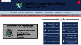 What Cctaxcol.com website looked like in 2020 (3 years ago)