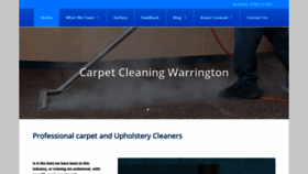 What Cleanourcarpets.co.uk website looked like in 2020 (3 years ago)