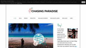 What Chasingparadise.de website looked like in 2020 (3 years ago)
