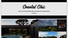 What Coastalchic.com.au website looked like in 2020 (3 years ago)
