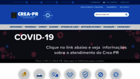What Crea-pr.org.br website looked like in 2020 (3 years ago)