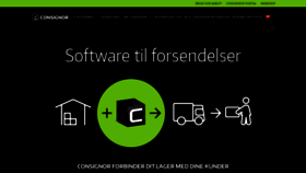 What Consignor.dk website looked like in 2020 (3 years ago)