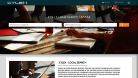 What Cylex.ca website looked like in 2020 (3 years ago)