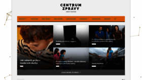 What Centrum-zpravy.cz website looked like in 2020 (3 years ago)