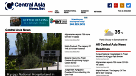 What Centralasianews.net website looked like in 2020 (3 years ago)