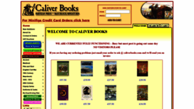 What Caliverbooks.com website looked like in 2020 (3 years ago)
