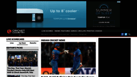 What Cricketcountry.com website looked like in 2020 (3 years ago)