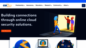 What Cloudsecurityalliance.org website looked like in 2020 (3 years ago)