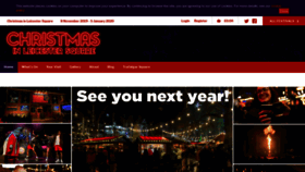 What Christmasinleicestersquare.com website looked like in 2020 (3 years ago)