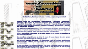 What Coursdaccordeon.com website looked like in 2020 (5 years ago)