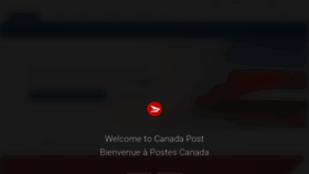 What Canadapost-postescanada.ca website looked like in 2020 (3 years ago)