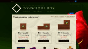 What Consciousbox.com website looked like in 2020 (3 years ago)