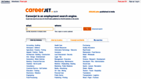 What Careerjet.co.in website looked like in 2020 (3 years ago)