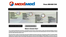 What Chronicpaintherapy.com website looked like in 2020 (4 years ago)