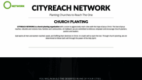 What Cityreachnetwork.org website looked like in 2020 (3 years ago)