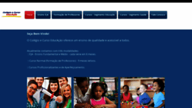 What Colegioeducacao.com website looked like in 2020 (3 years ago)