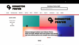 What Collectorparfum.com website looked like in 2020 (3 years ago)