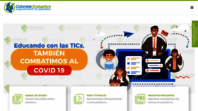 What Colombiaevaluadora.co website looked like in 2020 (3 years ago)