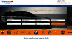 What Carleasing4u.co.uk website looked like in 2020 (5 years ago)