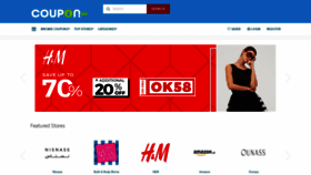 What Coupon.ae website looked like in 2020 (5 years ago)