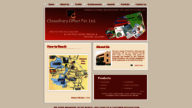 What Choudharyoffset.com website looked like in 2020 (3 years ago)