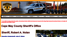 What Cmcsheriff.net website looked like in 2020 (3 years ago)