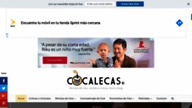 What Cocalecas.net website looked like in 2020 (3 years ago)