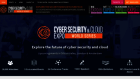 What Cybersecuritycloudexpo.com website looked like in 2020 (3 years ago)