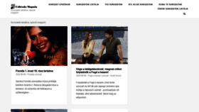 What Csibeszkemagazin.hu website looked like in 2020 (3 years ago)