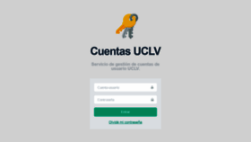 What Cuentas.uclv.cu website looked like in 2020 (3 years ago)