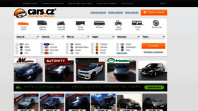 What Cars.cz website looked like in 2020 (3 years ago)