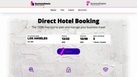 What Corporatehotel.com website looked like in 2020 (3 years ago)