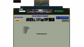 What Celticradio.net website looked like in 2020 (3 years ago)