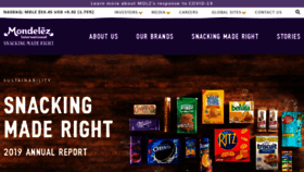 What Cadbury.com website looked like in 2020 (3 years ago)