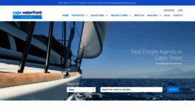 What Capewaterfrontestates.co.za website looked like in 2020 (3 years ago)