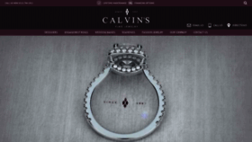 What Calvinsjewelry.com website looked like in 2020 (3 years ago)