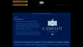 What Camelotcastle.com website looked like in 2020 (3 years ago)