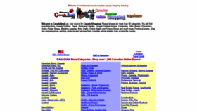 What Canadaretail.ca website looked like in 2020 (3 years ago)